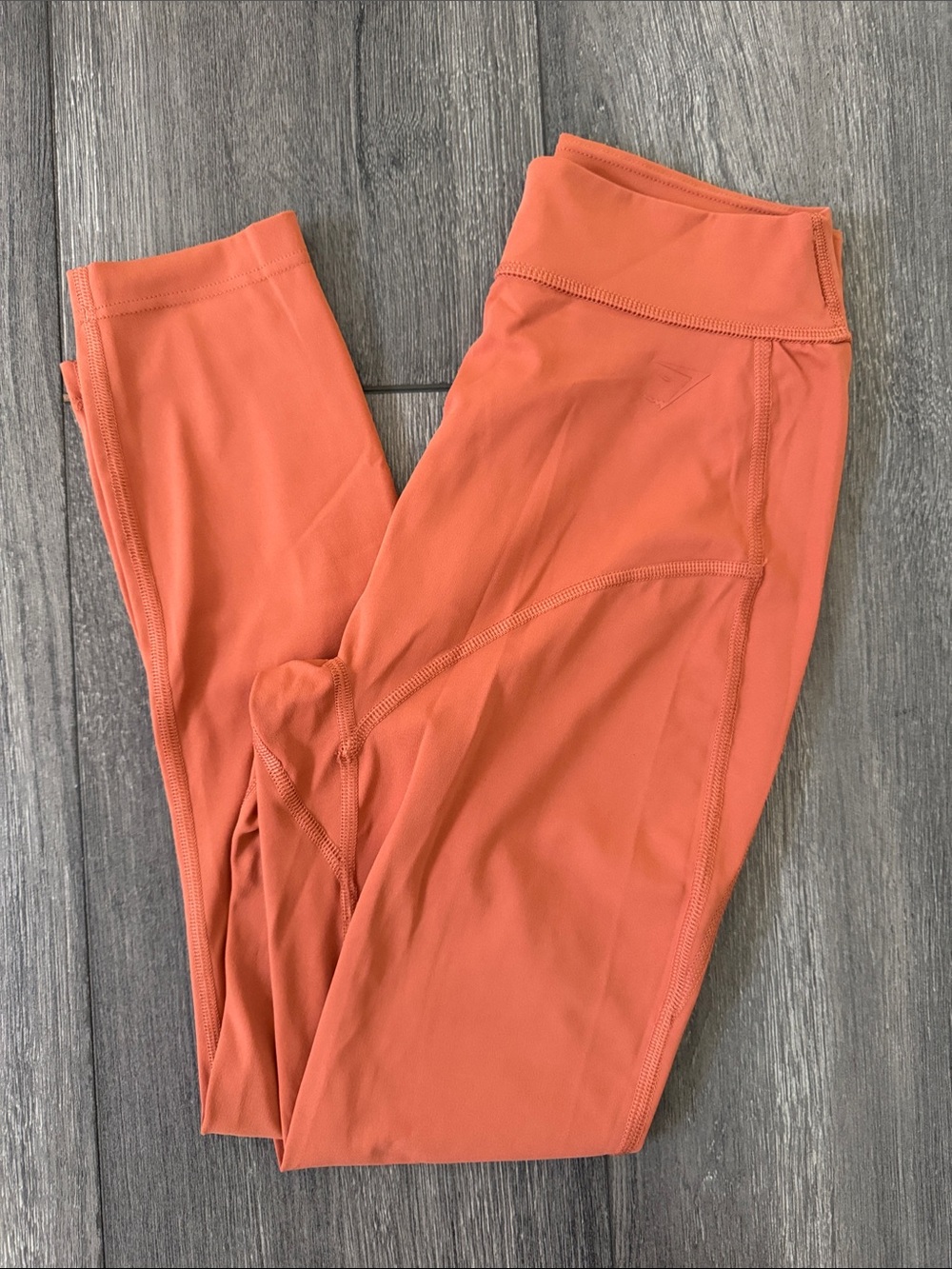 Gymshark Kendra & Kathryn Coral Orange Leggings